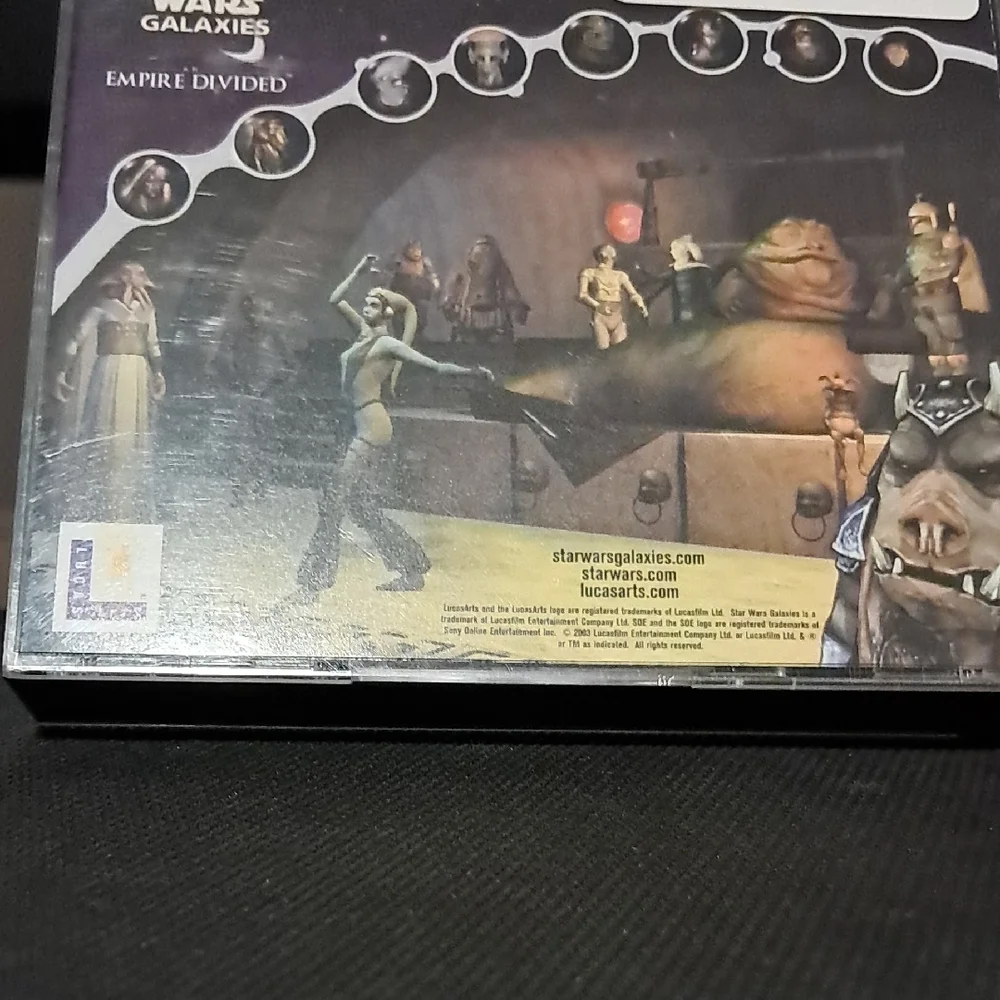 Star Wars Galaxies: Empire Divided PC Game - Black and White